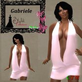 GABRIELE Deep Cleavage Ice pink