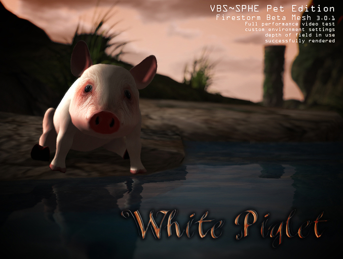 White Piglet.( VBS` Pet Edition V.2.)