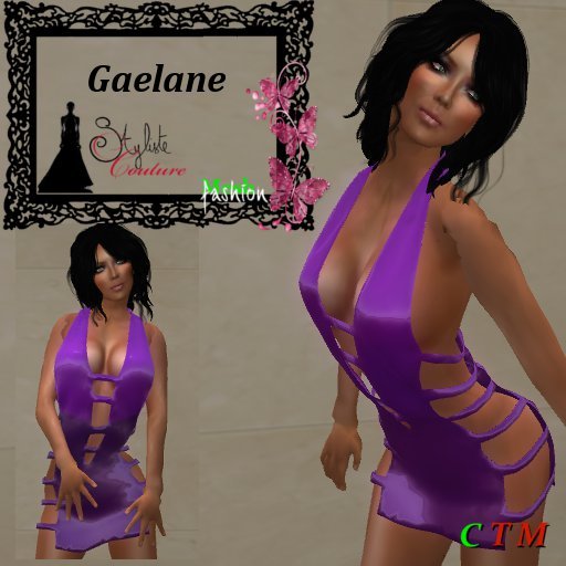 GAELANE  Vinyl Purple