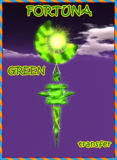 ROTATIVE LIGHT GREEN FORTUNA