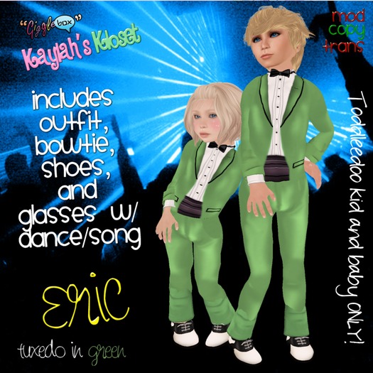 -G[b]R- KK Eric Tuxedo Green (Toddleedoo)