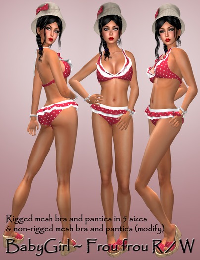 BabyGirl ~ Frou frou R / W