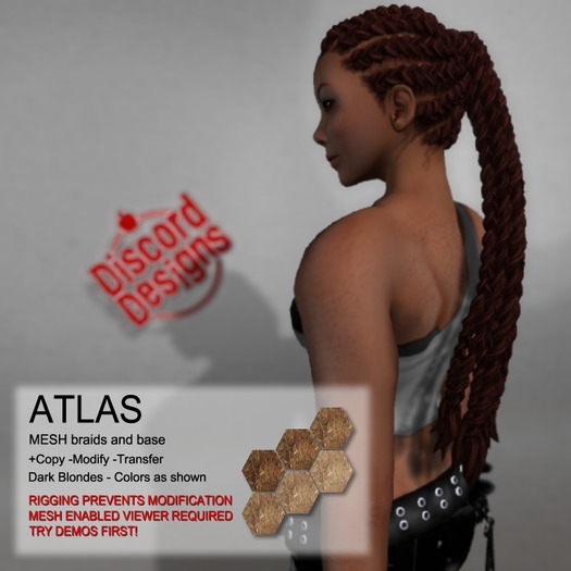 Discord Designs - Atlas - Dark Blondes