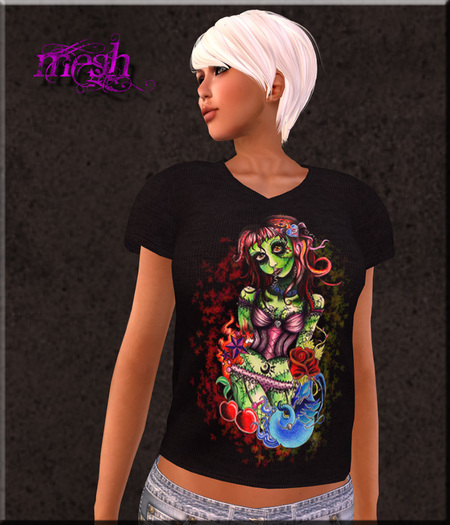 Zombie Girl Shirt