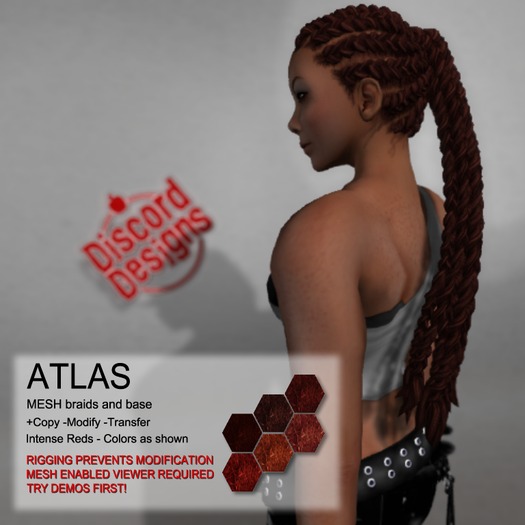 Discord Designs - Atlas - Intense Reds
