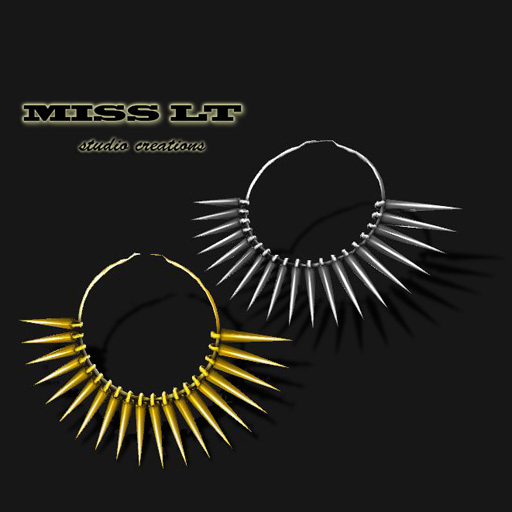 :: Miss LT Spikes earrings