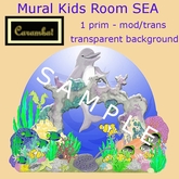 Mural kids room SEA