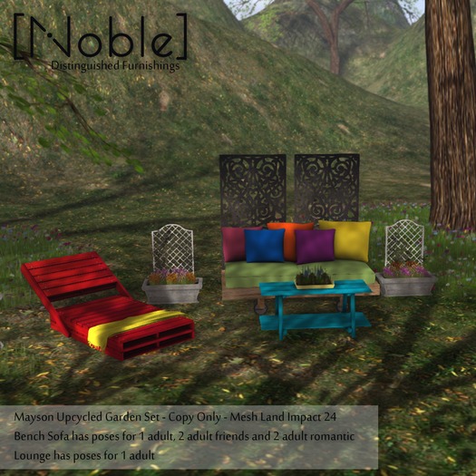 [Noble] Mayson Garden Bench