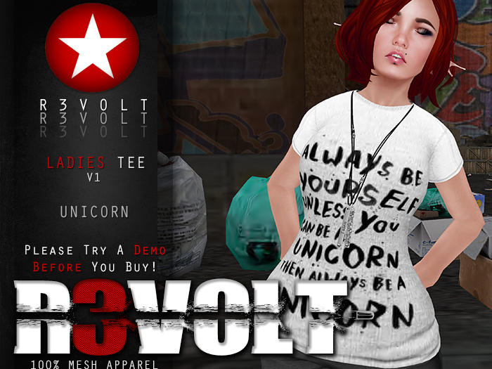 [R3] Unicorn Tee [V1]