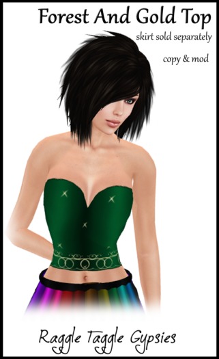 RTG New forest and gold top (boxed)