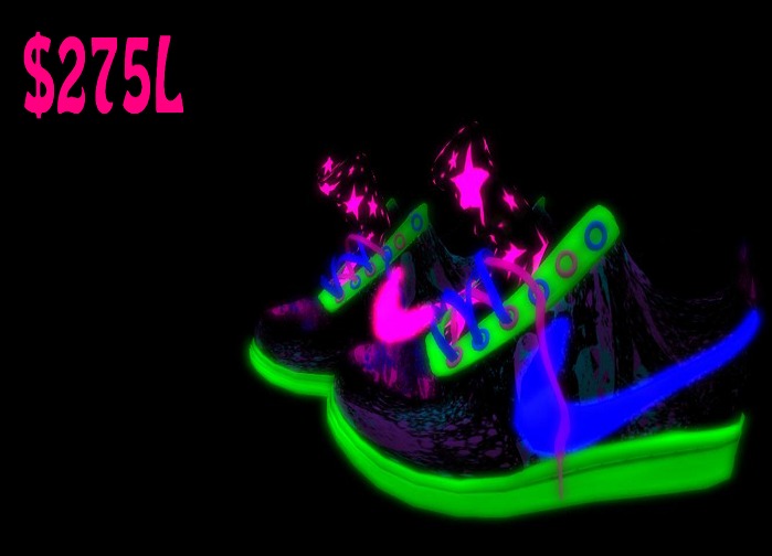 Glow Pink Star kickz