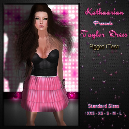 KATHAARIAN / Rigged Mesh /Taylor Dress - DEMO