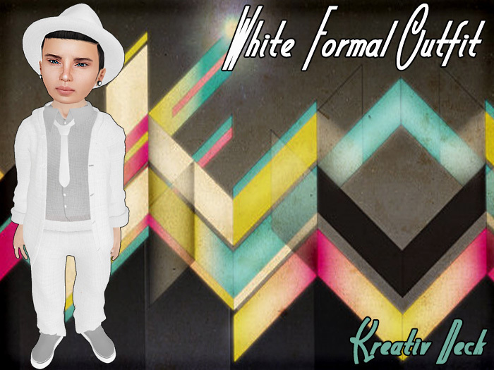 *KD* White Formal Outfit