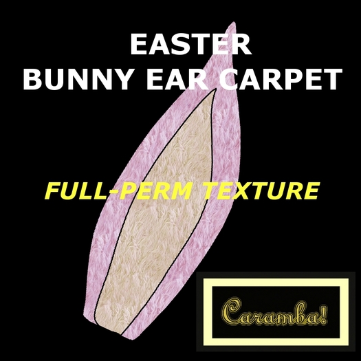 Easter - bunny ear carpet (texture)