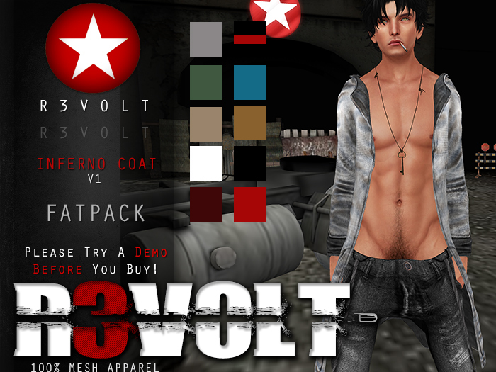 [R3] FATPACK Inferno Coat [V1]