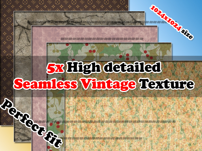 Seamless Vintage Texture Pack