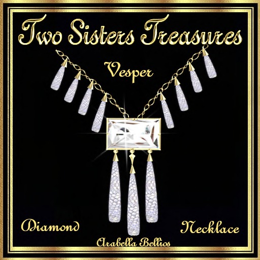 TST - VESPER DICHROIC DIAMOND NECKLACE YG