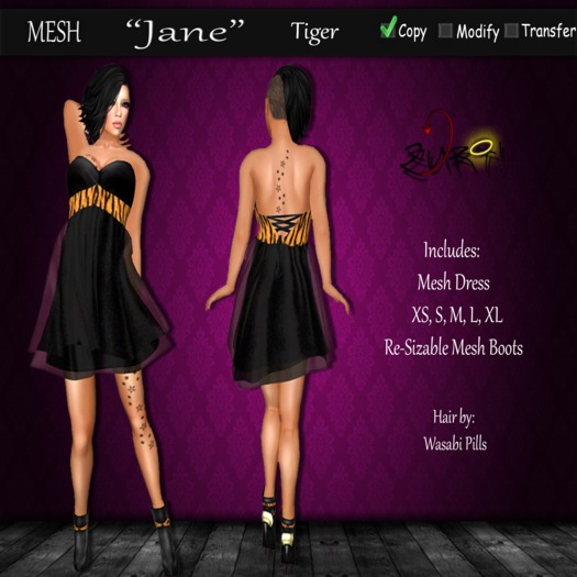 Zurt! Jane (MESH) DEMO