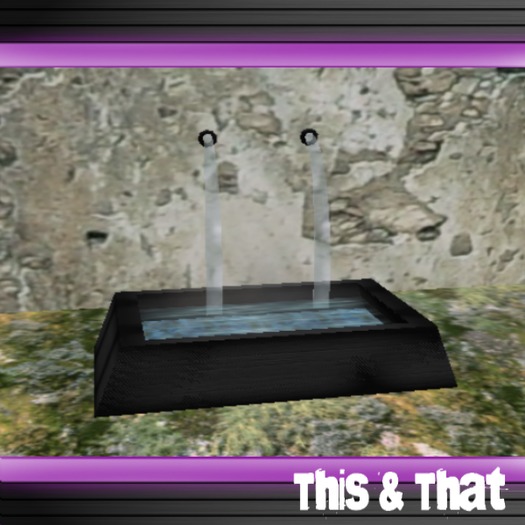 wall fountain