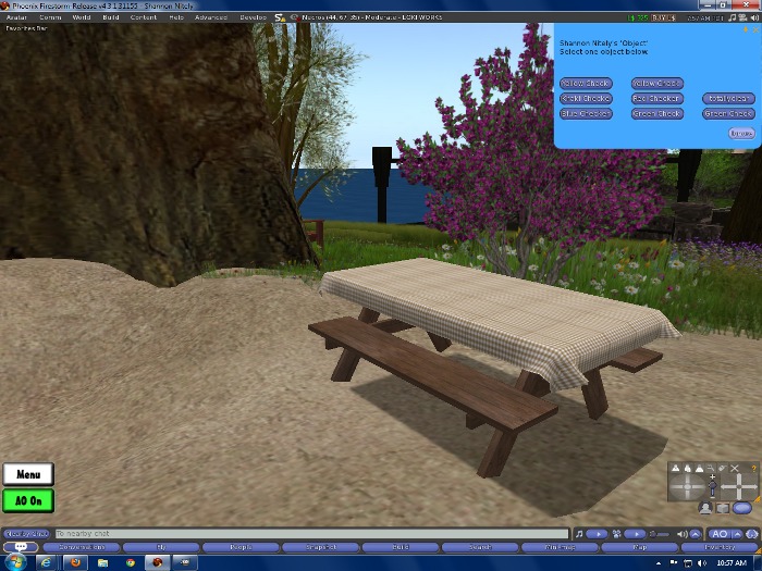 Table Cloth * Menu Driven*