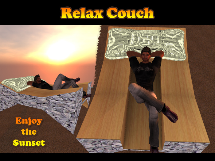 Relax couch - Feel the sunset