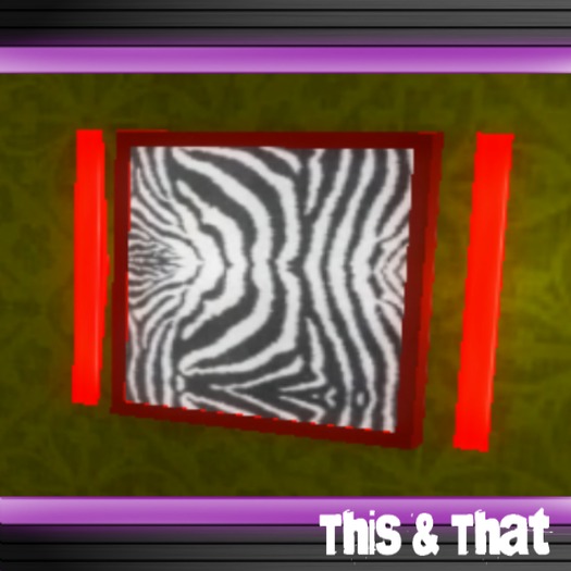  WALL DECOR cuadro decorativo Zebra