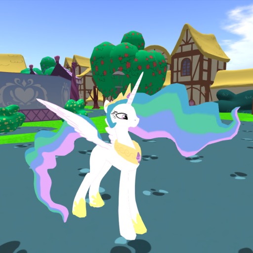Mesh Animated Celestia Hair & Tail