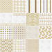 ttt gold white fabric contact sheet
