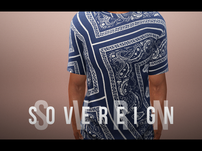 SVRN. Rhude Navy Tee.