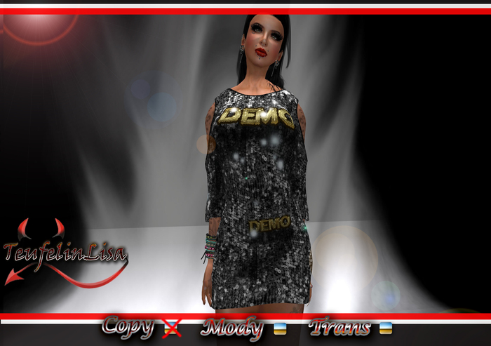 *TL* Sexy Mini Dress  with sparkle effec  *DEMO*