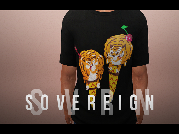 SVRN. Tiger Cone Tee.