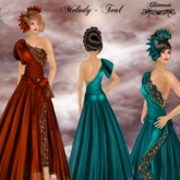 ! Glitterati ! - Melody - Teal