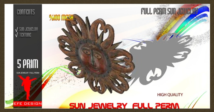 Sun Jewelry Full perm EFE DESIGN