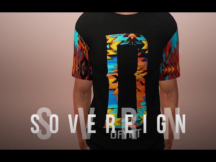 SVRN. Defyant Aztec Tee.