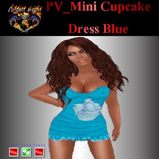 PV Mini Cupcake Dress Blue