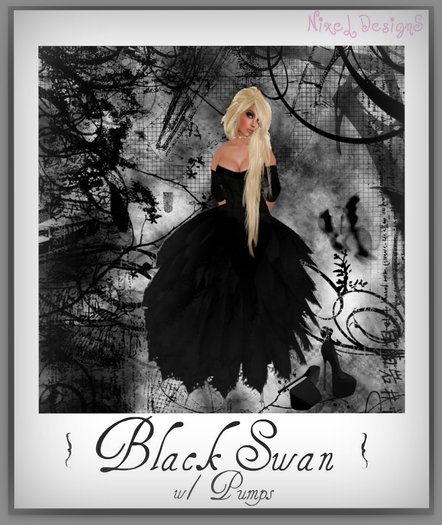 BlackSwan Gown~NixeL DesignS