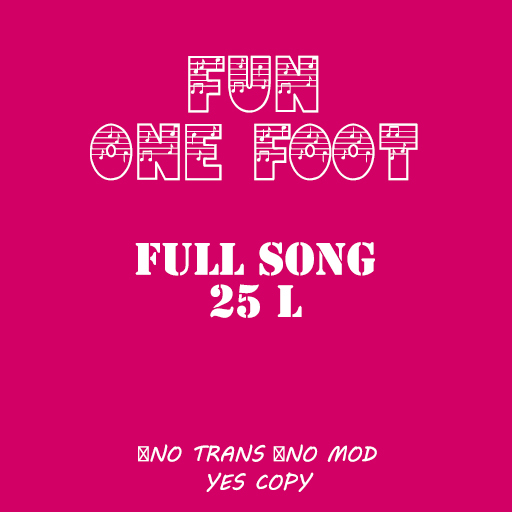 FUN - ONE FOOT