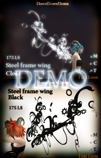 Steel frame wing_DMEO