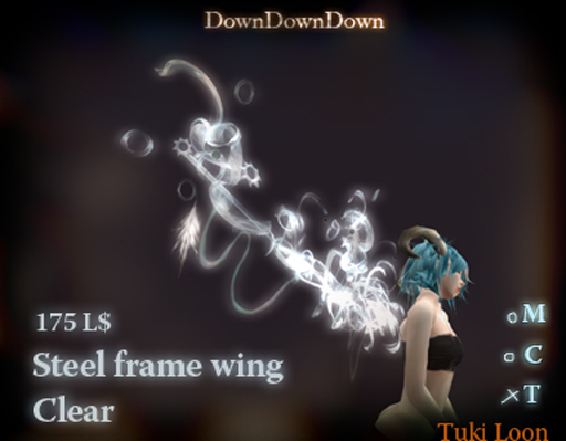 Steel frame wing_Clear