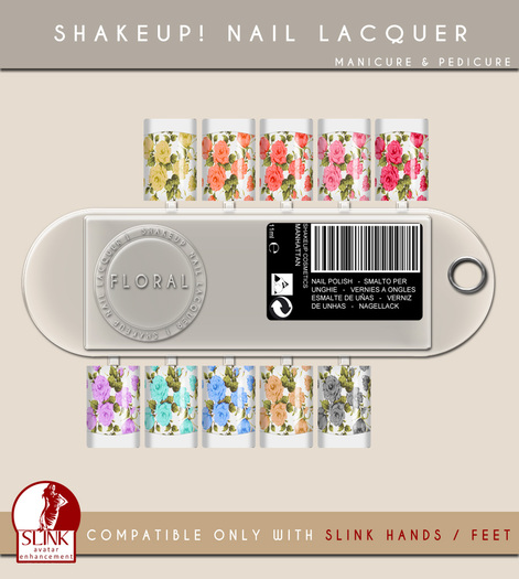 Shakeup!Cosmetics - Nail Lacquer [Floral]