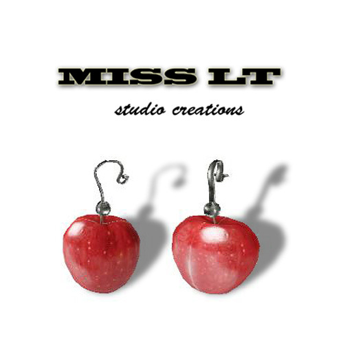 :: Miss LT Apple earrings