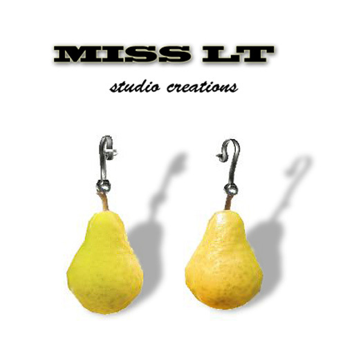 :: Miss LT Pear earrings