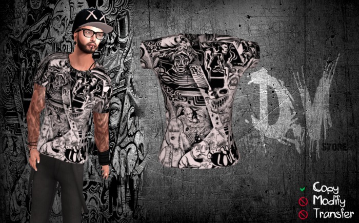 [DV] Bomb Hitam T-shirt