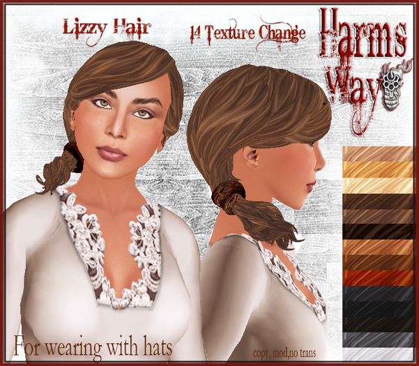 Harm's Way Lizzy Texture Change Hair 