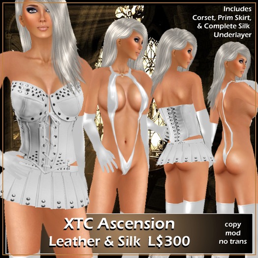 XTC Ascension - White Leather and Silk