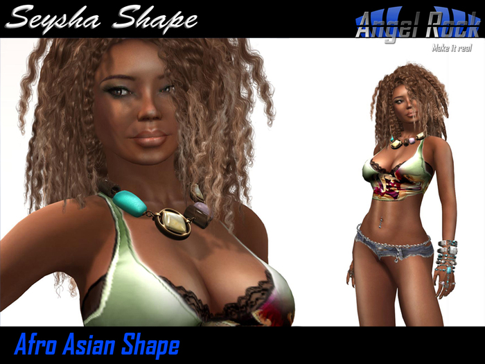 Angel Rock SEYSHA NATURAL Shape No Modify