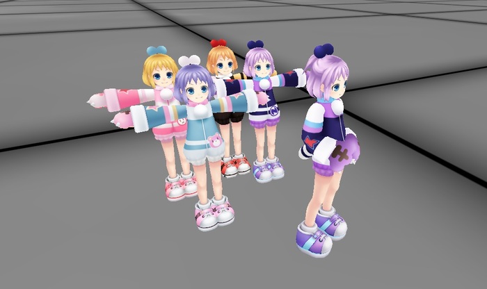 ARM - A Rigged Mesh  - Kawaii Fuzzy!