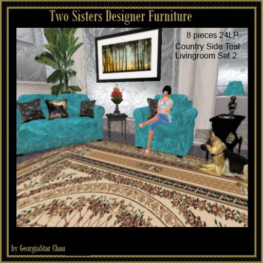 G! Country Side Living Room Set