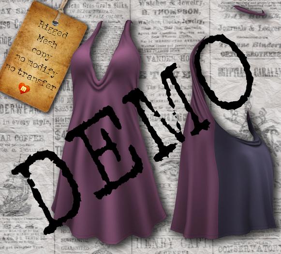 Muu K Mesh Annie Bicolor Dress DEMO