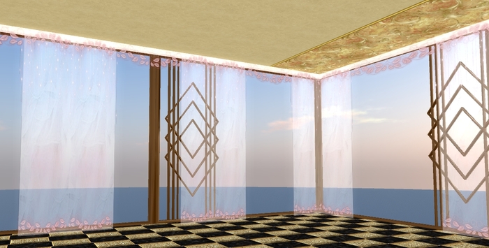 Texture wedding curtains 7